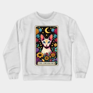 Cornish Rex Tarot Card Crewneck Sweatshirt